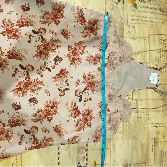 CAMI NYC. The Racer Lace Trim Silk Camisole . Size XS - Picture 6 of 10